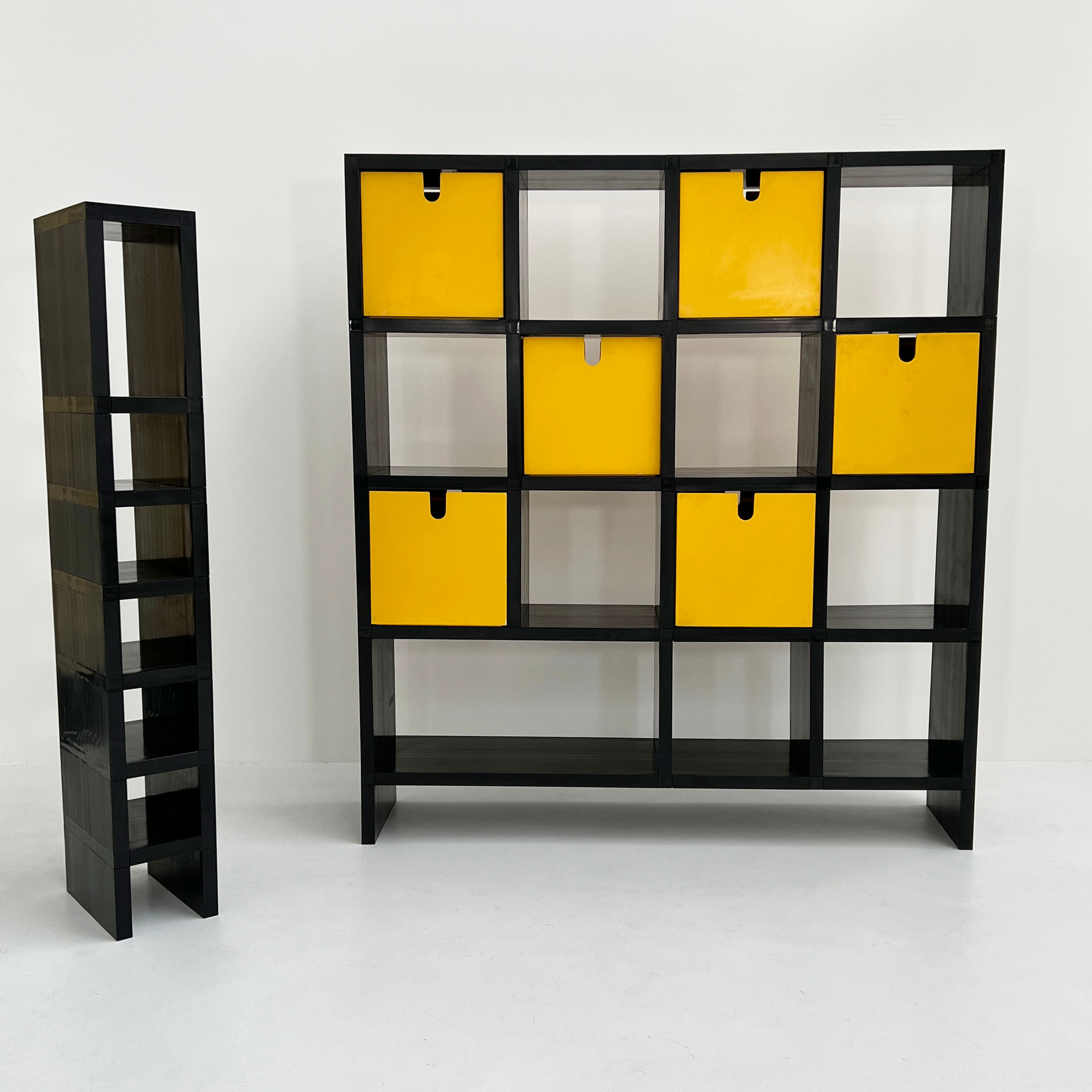 Modular Bookshelf Model Polvara by Giulio Polvara for Kartell, 1970s - SOLD