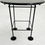 Thumbnail: Postmodern Black Side Table in Metal, 1980s - SOLD