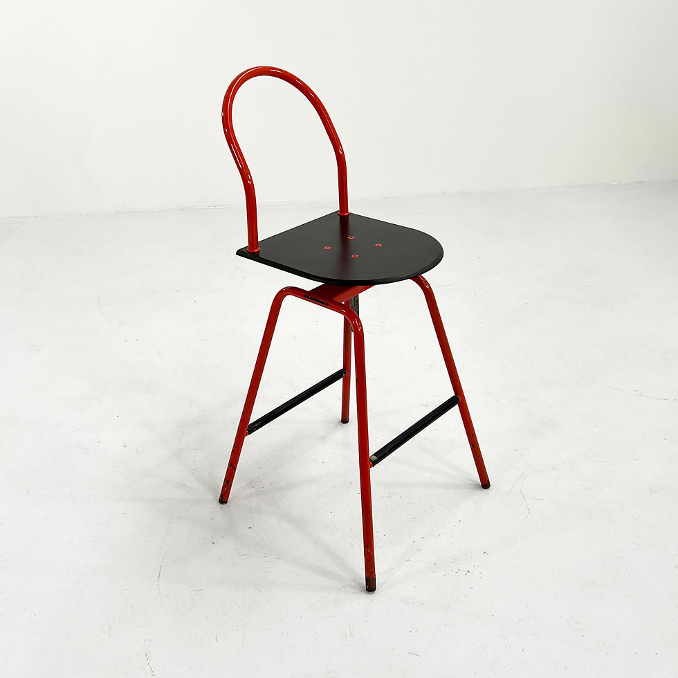 Il Bottone Adjustable High Chair by Paolo Parigi for Heron Parigi, 1980s - SOLD