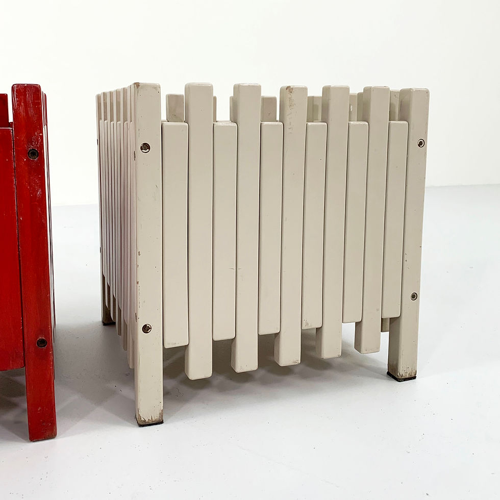 Thumbnail: Pair of planters by Ettore Sottsass for Poltronova, 1960s - SOLD