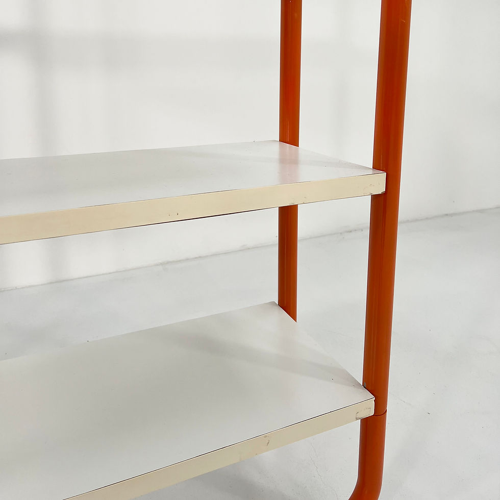 Thumbnail: Orange Tubular Bookcase, 1970s - SOLD