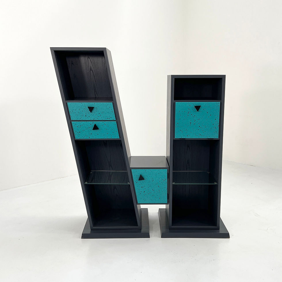 Thumbnail: Postmodern Wall Unit, 1980s - SOLD