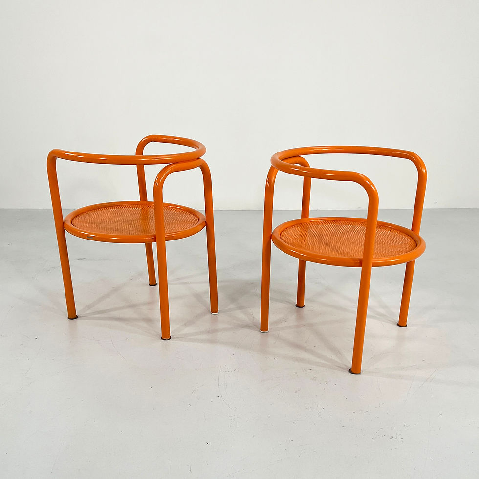 Thumbnail: Orange Locus Solus Chair by Gae Aulenti for Poltronova, 1970s - SOLD