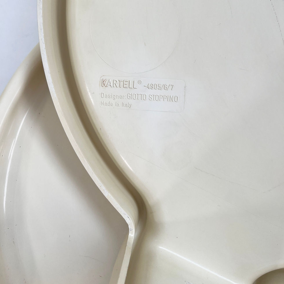 Thumbnail: Set of Nesting Tables by Giotto Stoppino for Kartell, 1970s - SOLD