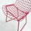 Thumbnail: Pink Wire Chair for Kids by Harry Bertoia for Knoll, 1990s - SOLD