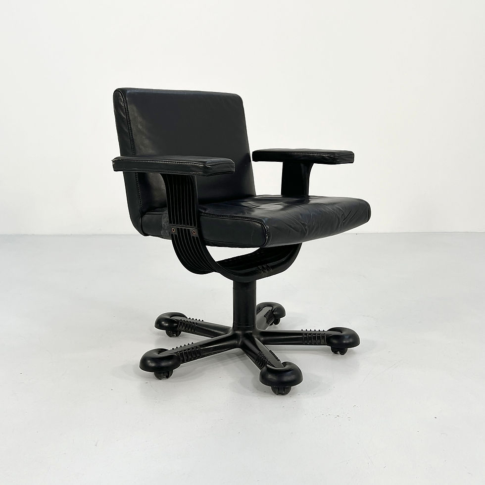 Thumbnail: Swivel Desk Chair "Mix" by Afra & Tobia Scarpa for Molteni, 1970s - SOLD