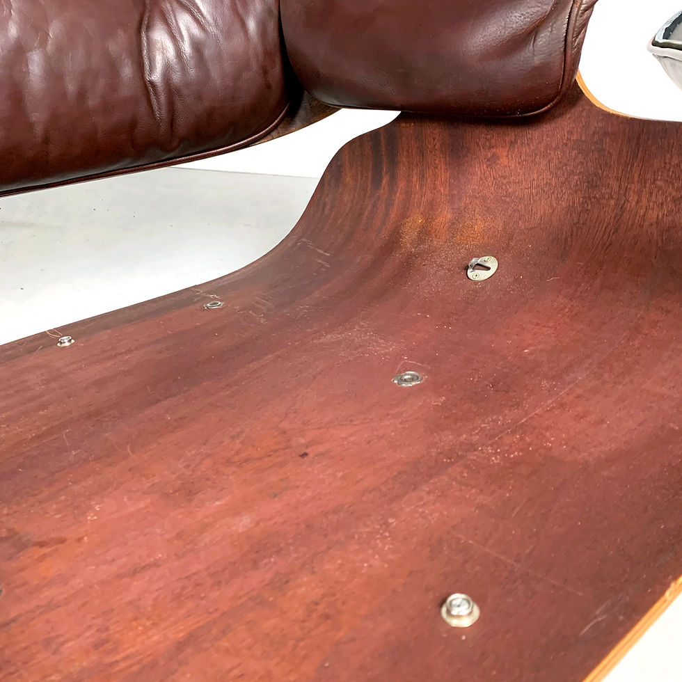 Thumbnail: Eames Lounge Chair plus Ottoman by ICF for Herman Miller, 1960s - SOLD