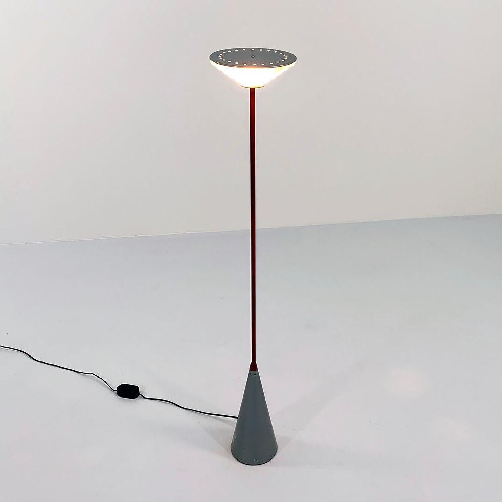 Thumbnail: Ziggurat Floor Lamp by Shigeaki Asahara for Stilnovo, 1980s - SOLD