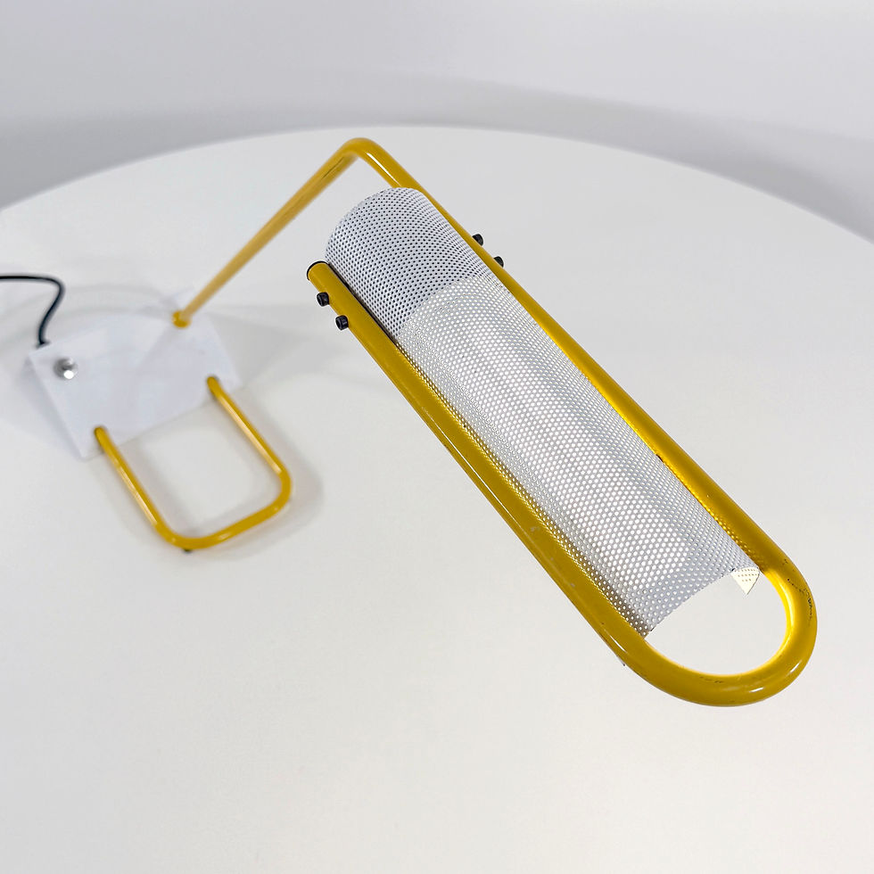 Thumbnail: Yellow Desk Lamp from Candle, 1980s - SOLD