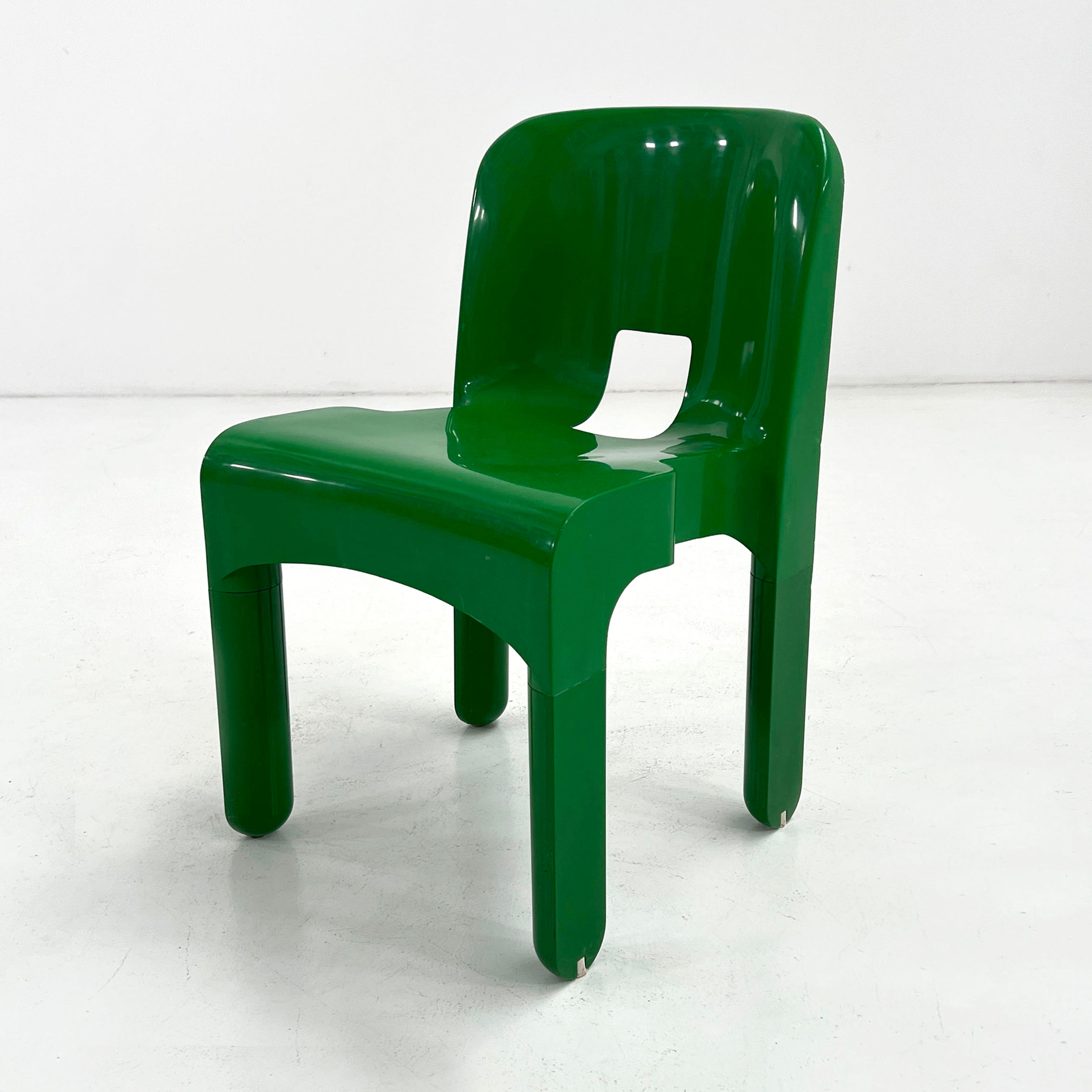 Green Model 4868 Universale Chair by Joe Colombo for Kartell, 1970s