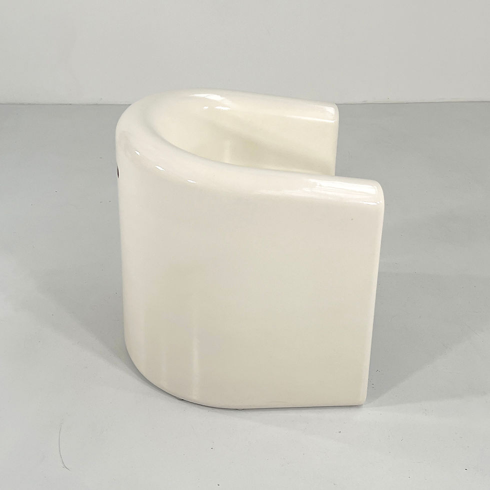 Thumbnail: Melaina Fiberglass Chair by Rodolfo Bonetto for Driade, 1980s - SOLD