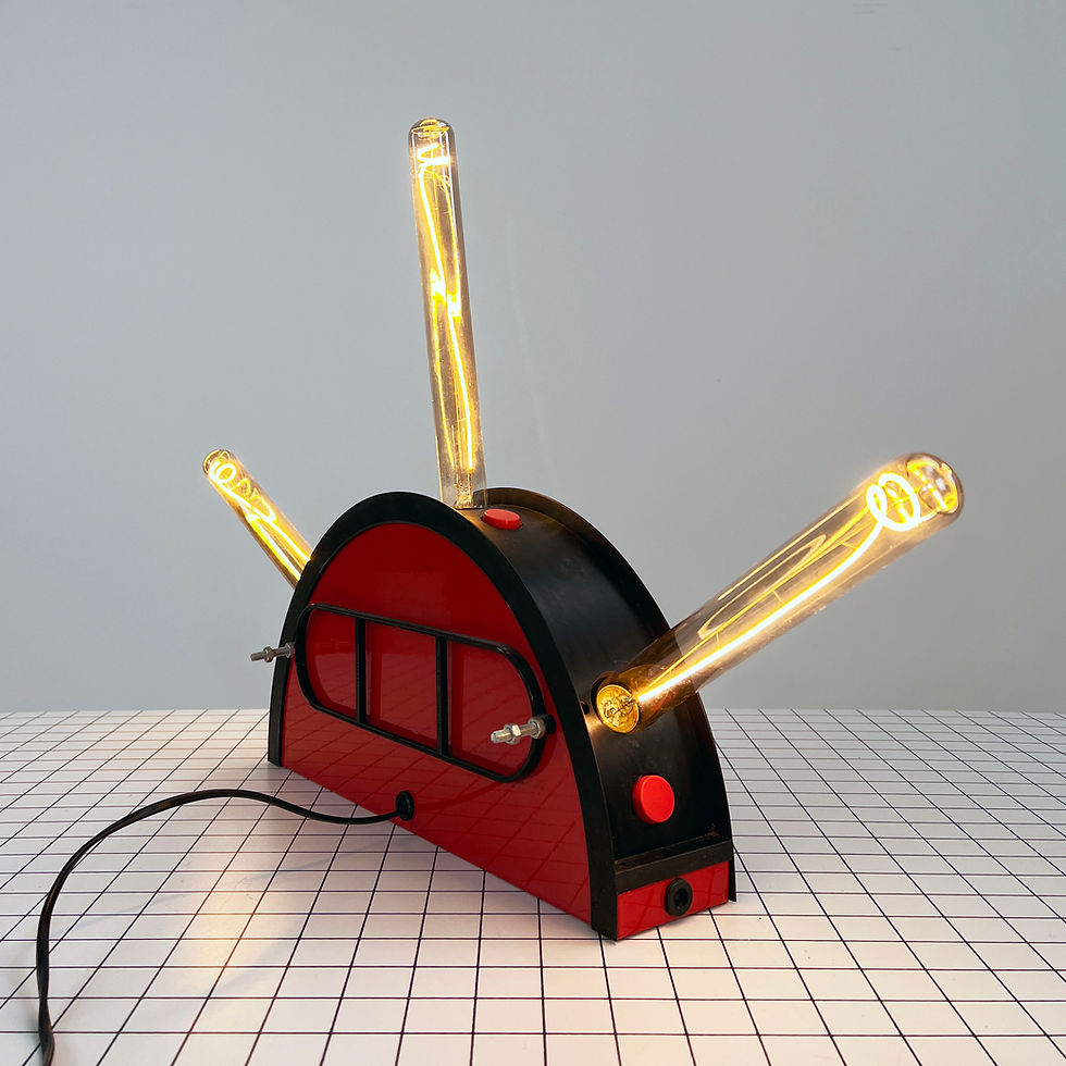 Thumbnail: Table Lamp from Zerbetto, 1980s - SOLD