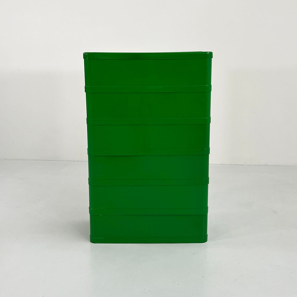 Thumbnail: Green Chest of Drawers Model 4964 by Olaf Von Bohr for Kartell, 1970s - SOLD