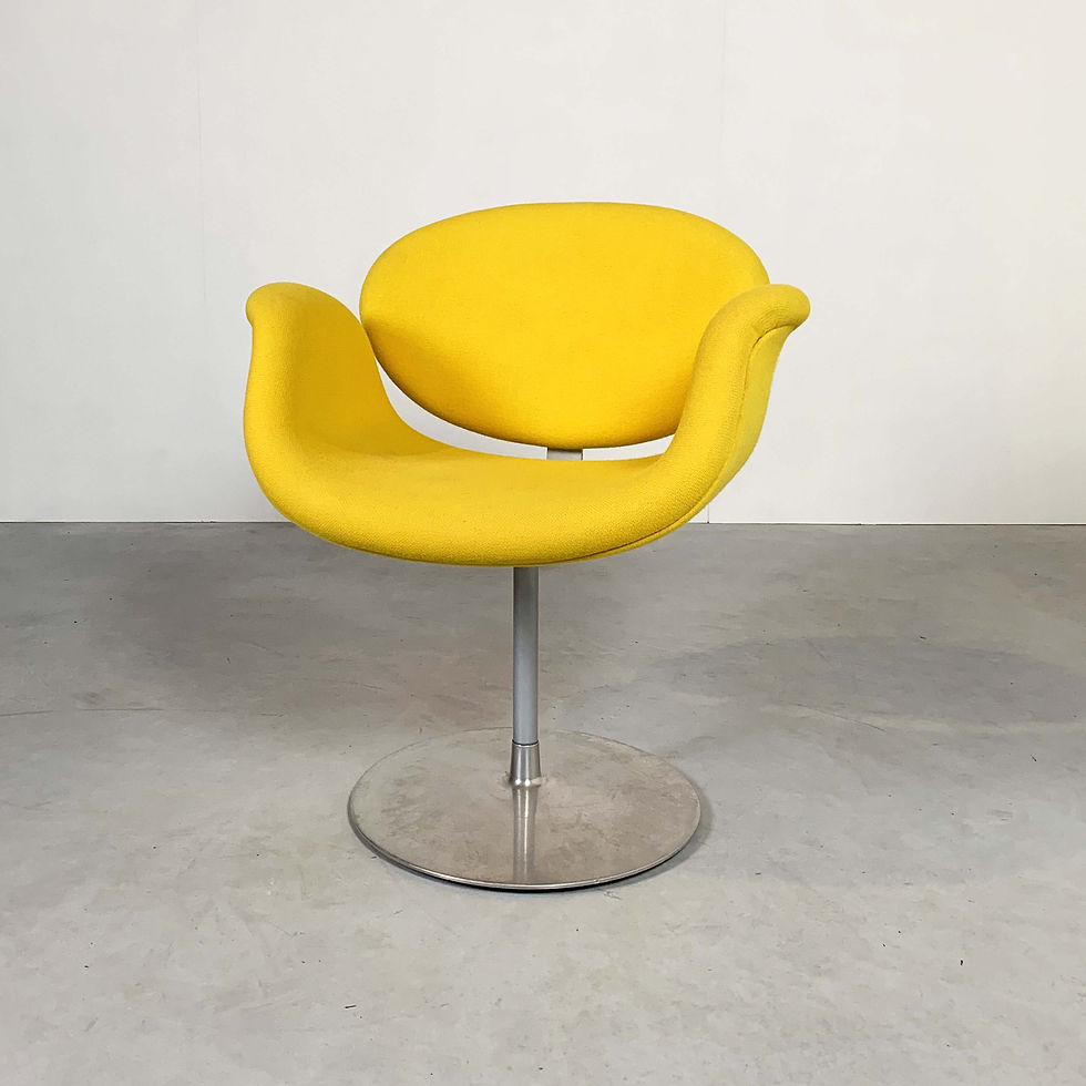 Thumbnail: Yellow Tulip Chair by Pierre Paulin for Artifort, 1970s - SOLD