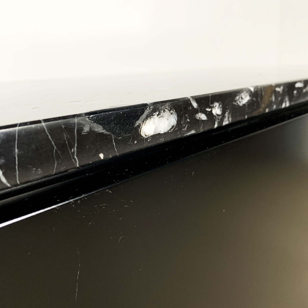 Thumbnail: Black Marble Sideboard by Florence Knoll Bassett for Knoll - SOLD