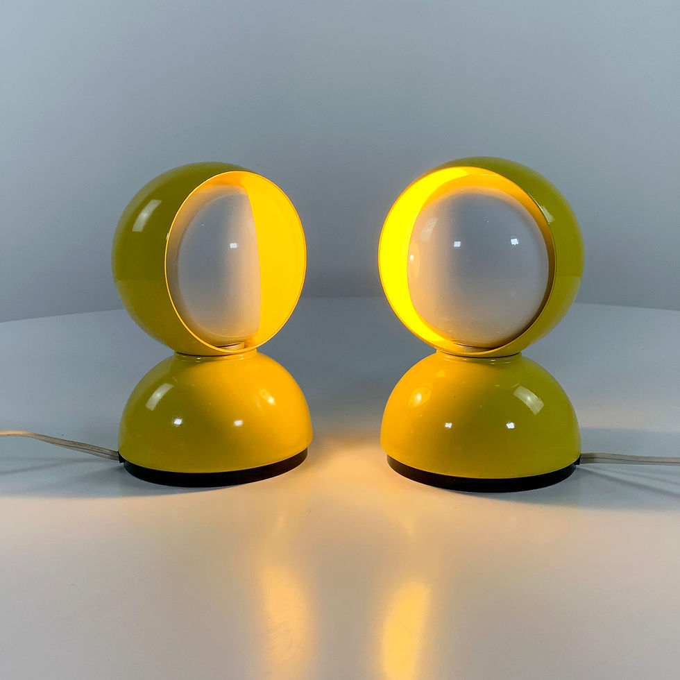 Thumbnail: Pair of Eclisse Table Lamps by Vico Magistretti for Artemide, 1960s - SOLD