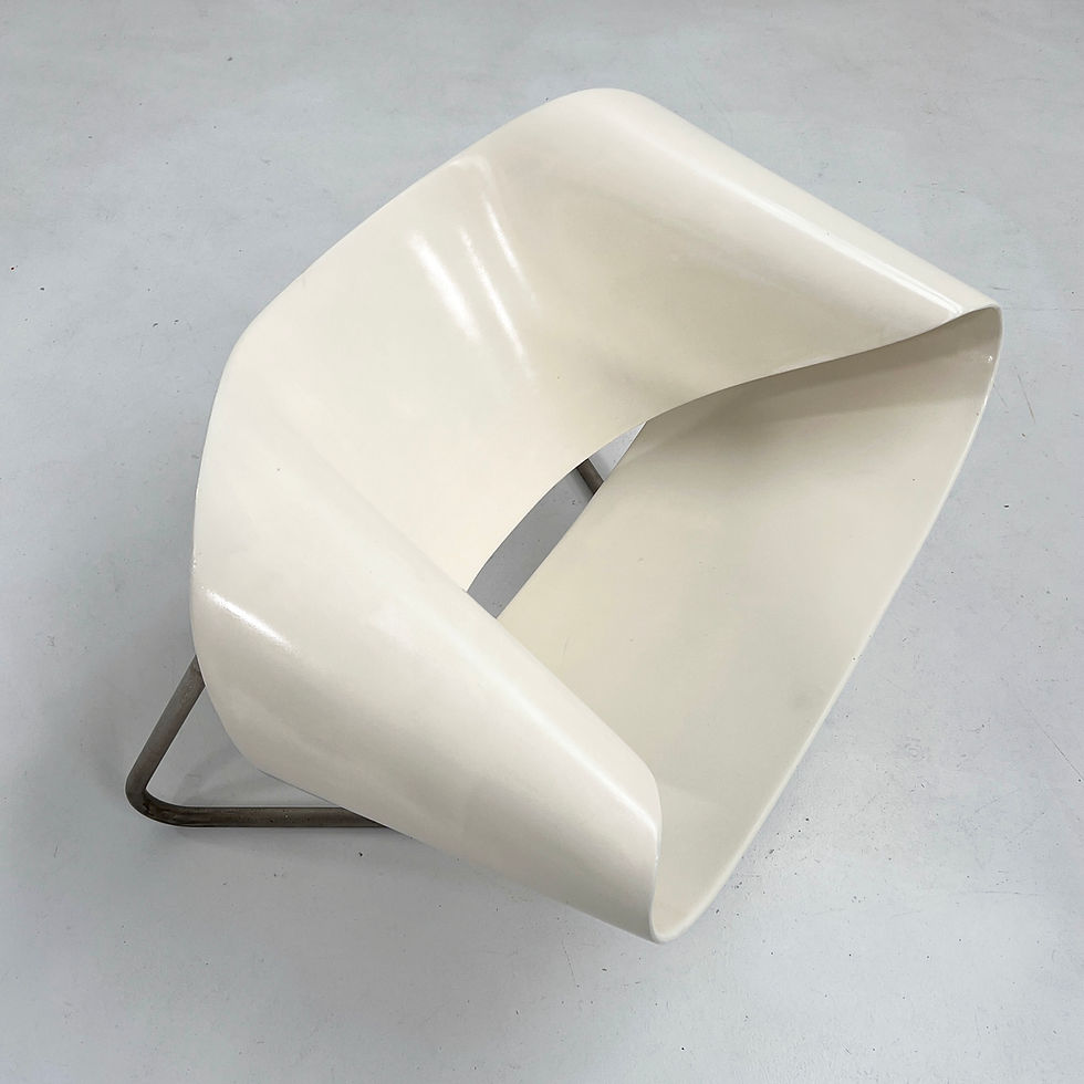 Thumbnail: CL9 Ribbon Chair by Franca Stagi & Cesare Leonardi for Bernini, 1960s - SOLD