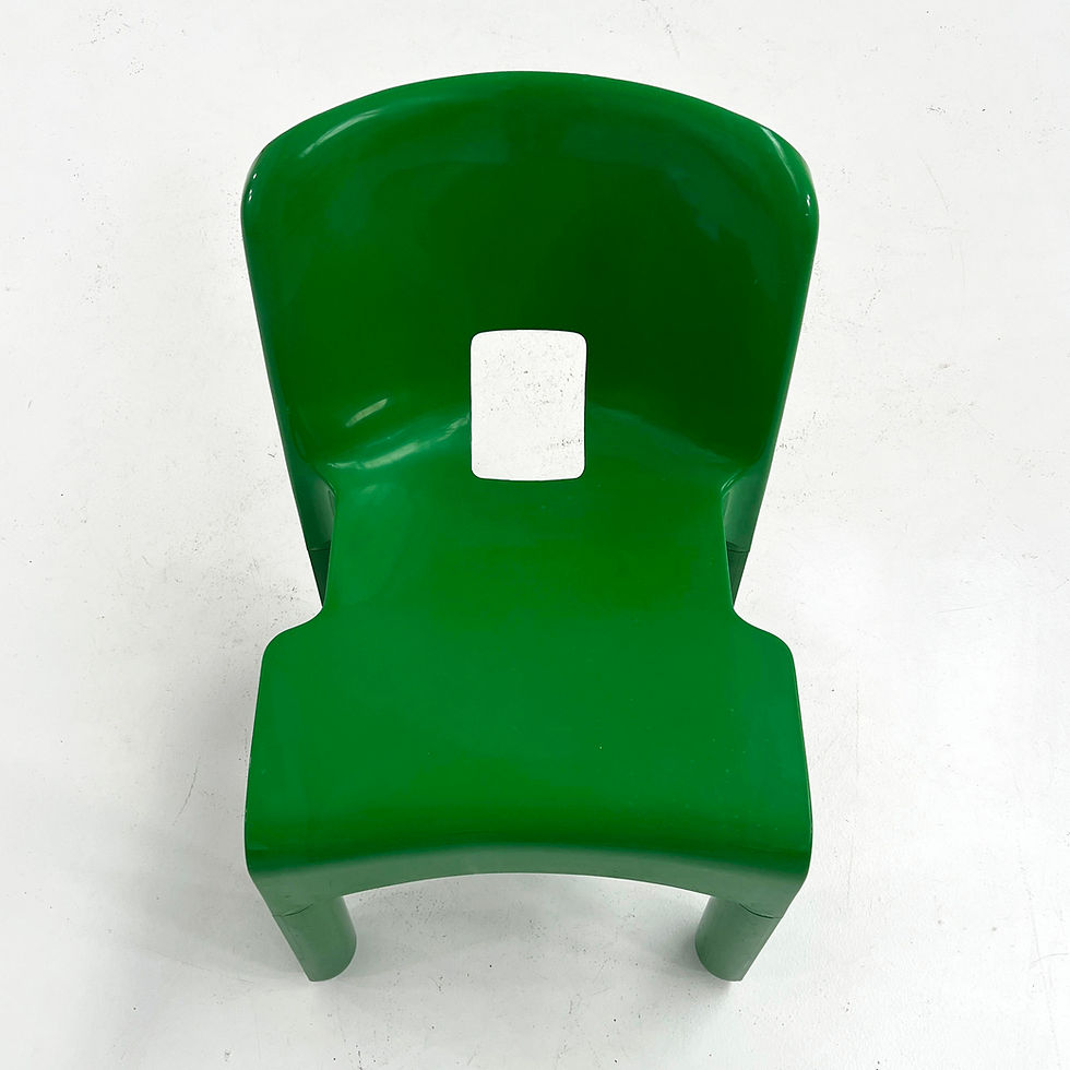 Thumbnail: Green Model 4868 Universale Chair by Joe Colombo for Kartell, 1970s