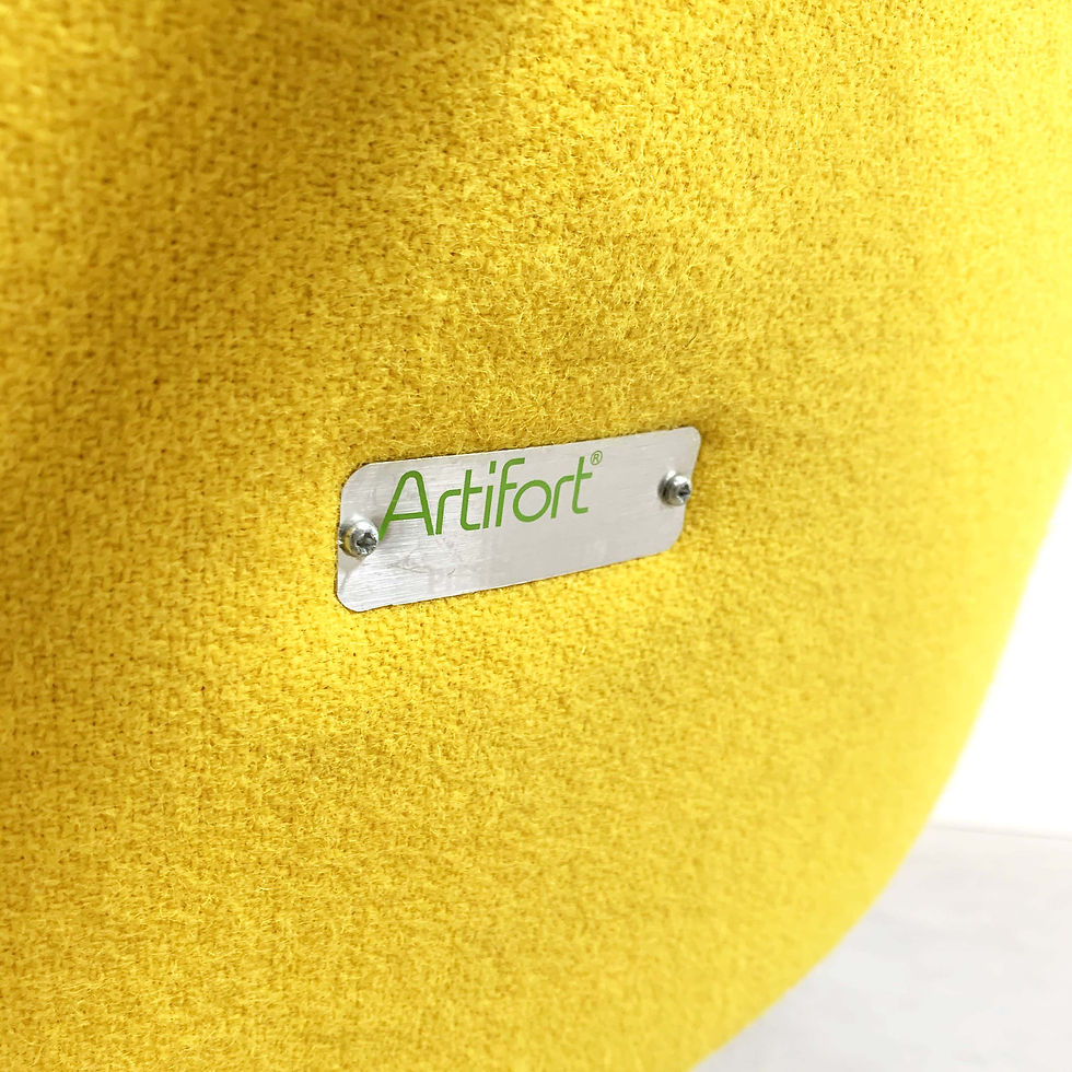 Thumbnail: Yellow Tulip Chair by Pierre Paulin for Artifort, 1970s - SOLD