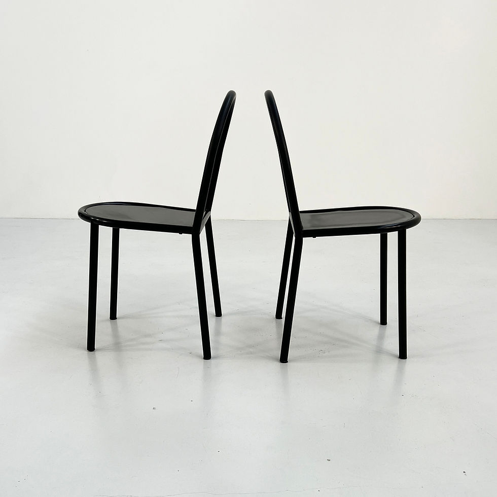 Thumbnail: Set of 6 No.222 Chairs by Robert Mallet-Stevens for Pallucco Italia, 1980 - SOLD
