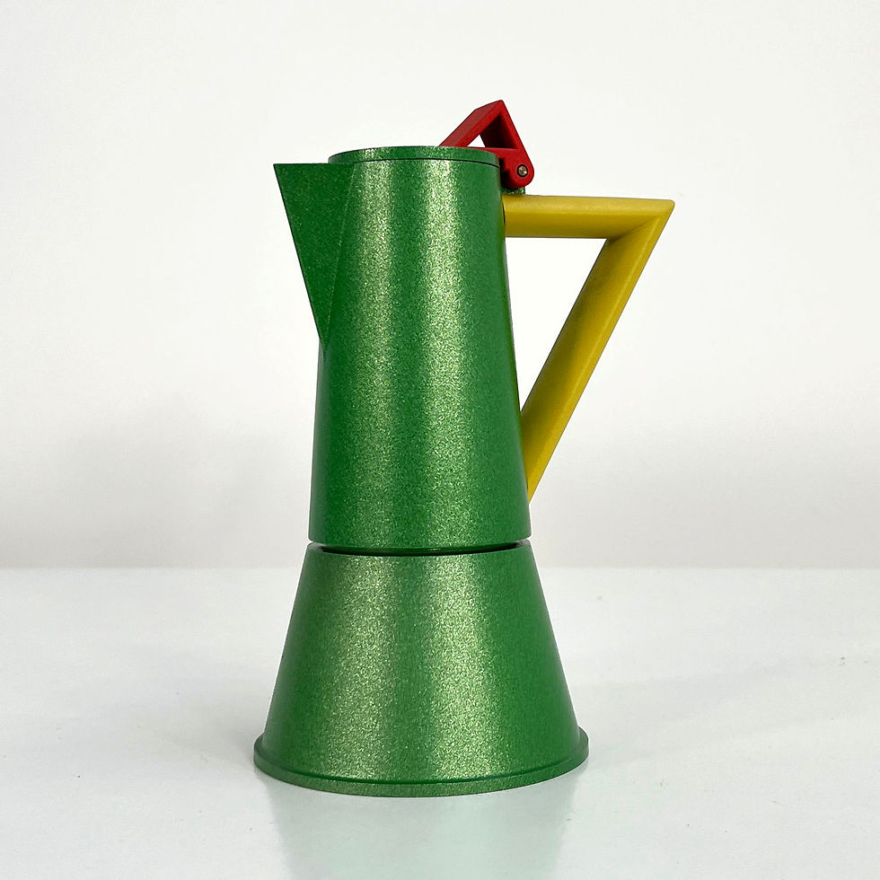 Thumbnail: Coffee Maker Accademia Series by Ettore Sottsass for Lagostina, 1980s - SOLD