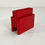 Thumbnail: Small Red Magazine Rack by Giotto Stoppino for Kartell, 1970s - SOLD