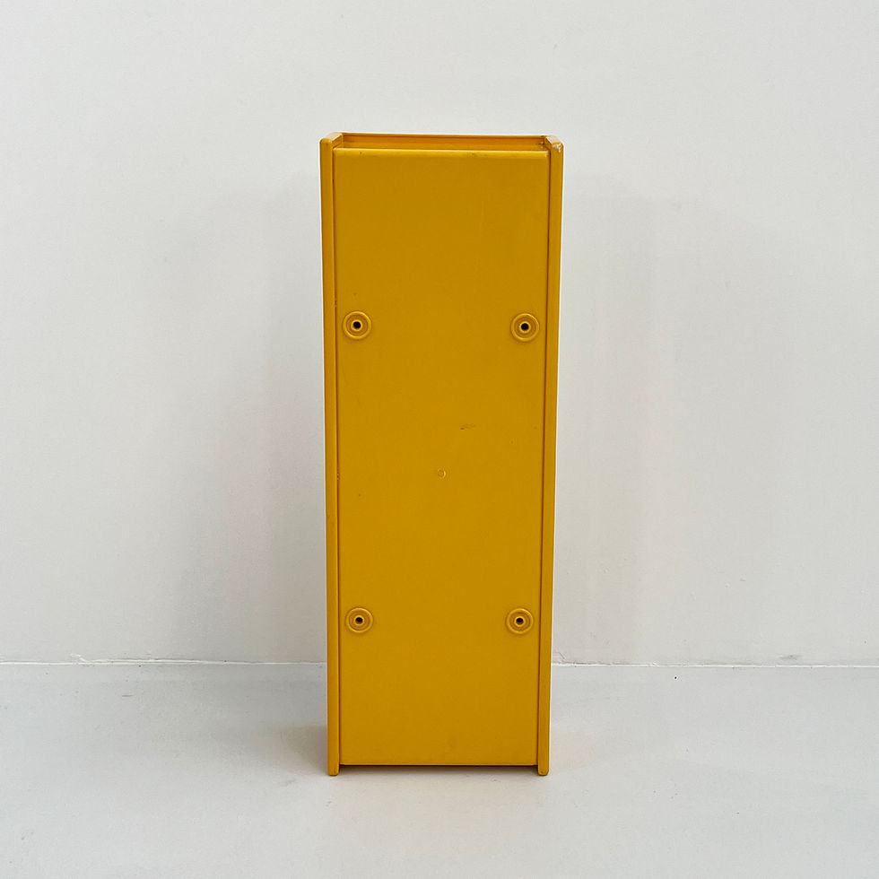 Thumbnail: Yellow Medicine Cabinet by Olaf Von Bohr for Gedy, 1970s - SOLD