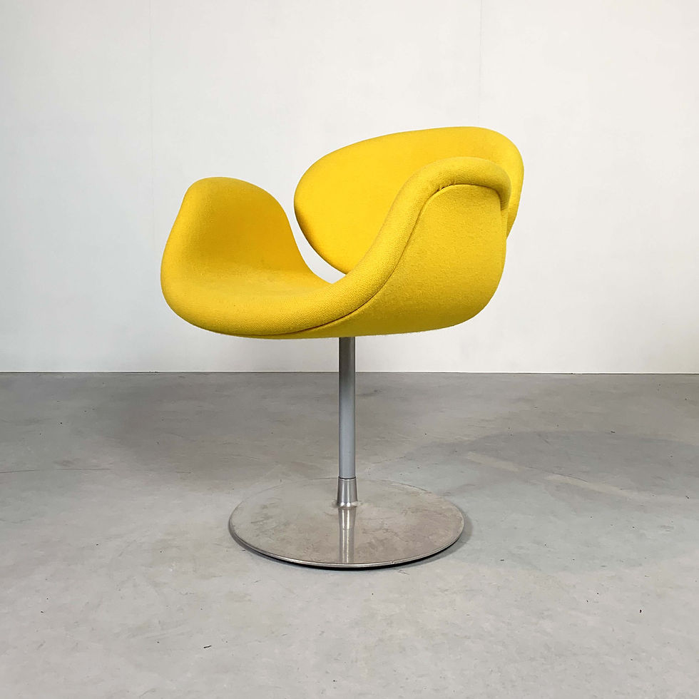 Thumbnail: Yellow Tulip Chair by Pierre Paulin for Artifort, 1970s - SOLD