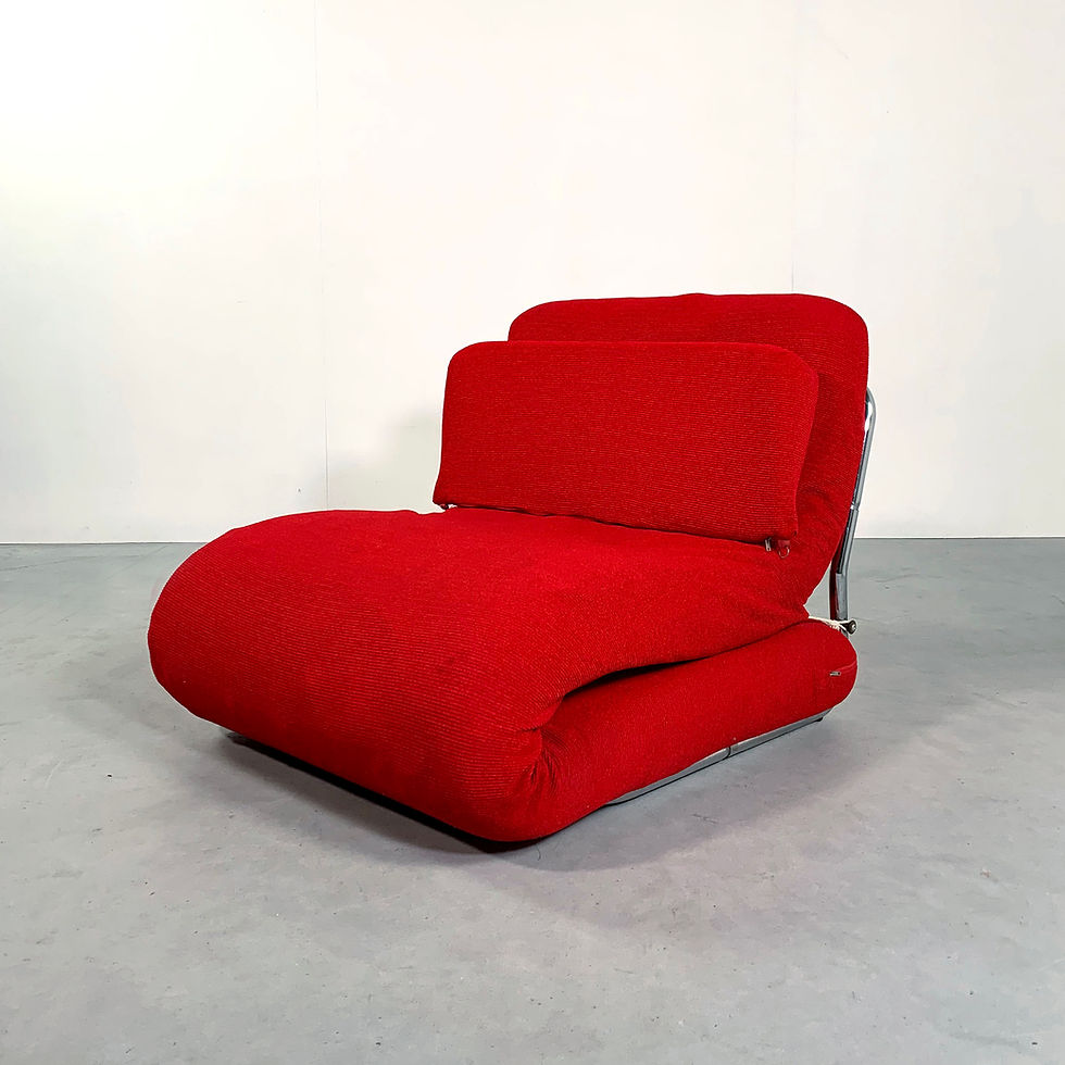 Thumbnail: Poppy Seater & Bed by Antonio Citterio and Paolo Nava, 1970s - SOLD