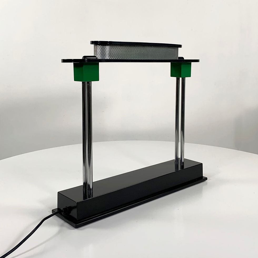 Thumbnail: Pausania Table Lamp by Ettore Sottsass for Artemide, 1980s - SOLD