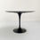 Thumbnail: Black Marble Tulip Dining Table by Eero Saarinen for Knoll, 1970s - SOLD