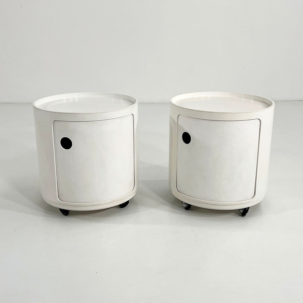 Pair of Componibili Night Stands by Anna Castelli for Kartell, 1970s - SOLD