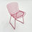 Thumbnail: Pink Wire Chair for Kids by Harry Bertoia for Knoll, 1990s - SOLD