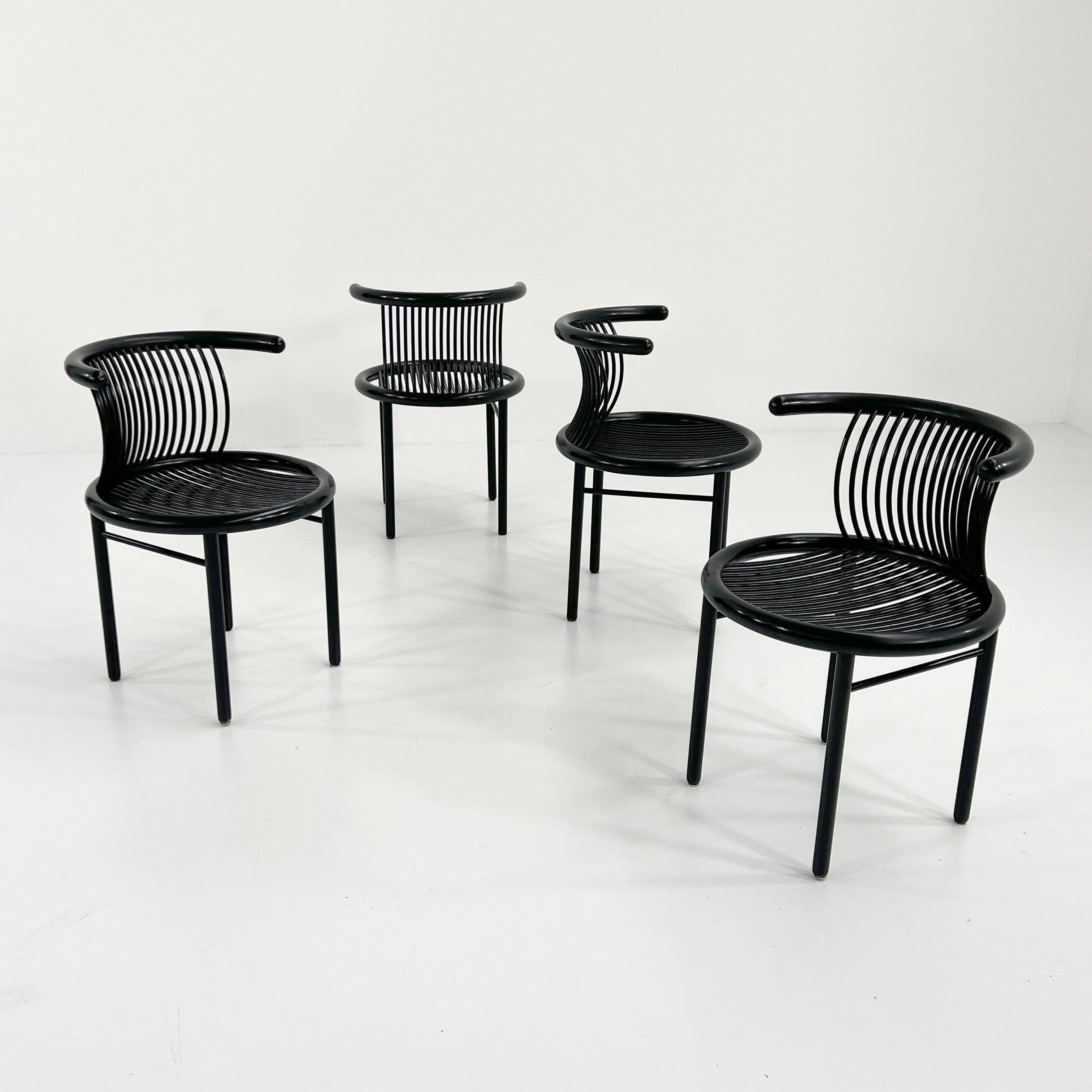 Set of 4 Circo Chairs by Jutta and Herbert Ohl for Rosenthal Lübke, 1980s - SOLD