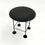 Thumbnail: Postmodern Black Side Table in Metal, 1980s - SOLD