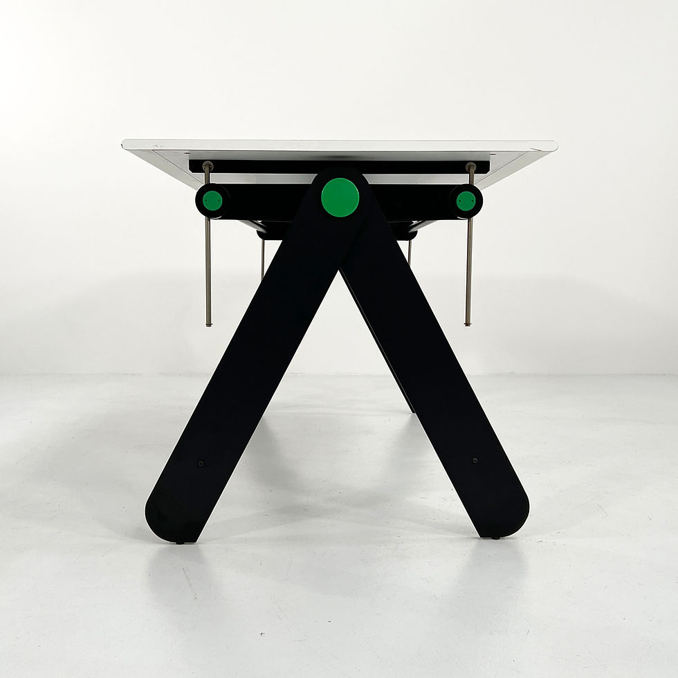 Thumbnail: Drawing Table or Desk by Paolo Parigi for Heron Parigi, 1970s - SOLD