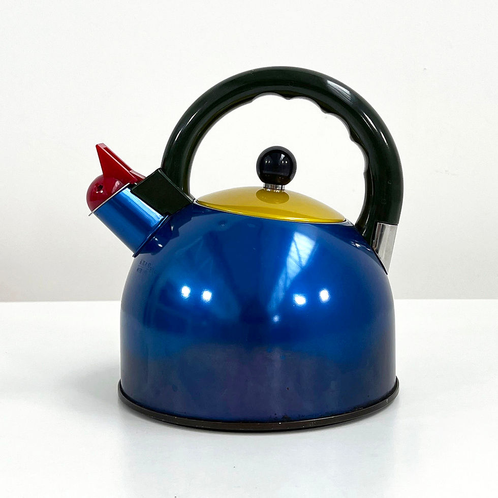 Blue Tea Kettle by Yoshiharu Fuwa for Cook Vessel Japan, 1980s