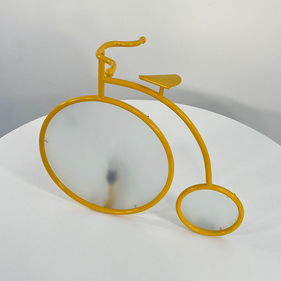 Thumbnail: Bicicletta Table Lamp from L’Isolache Non C’è, 1980s - SOLD