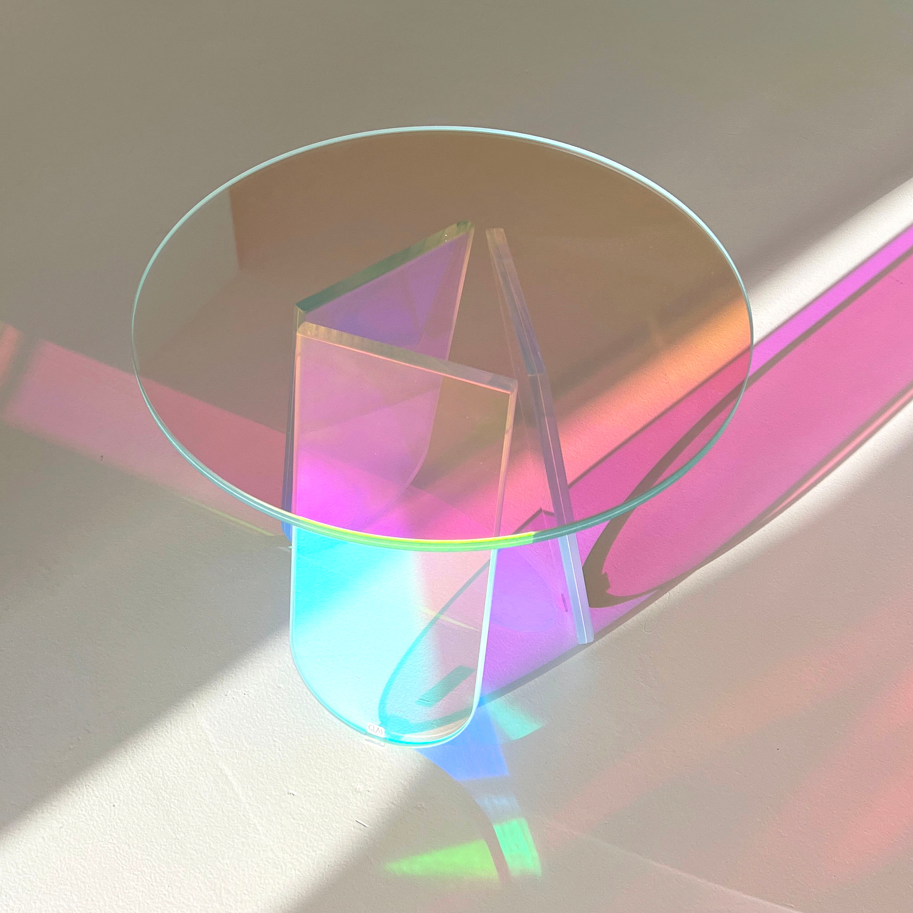 Shimmer Side Table by Patricia Urquiola for Glas Italia, 2010s - SOLD