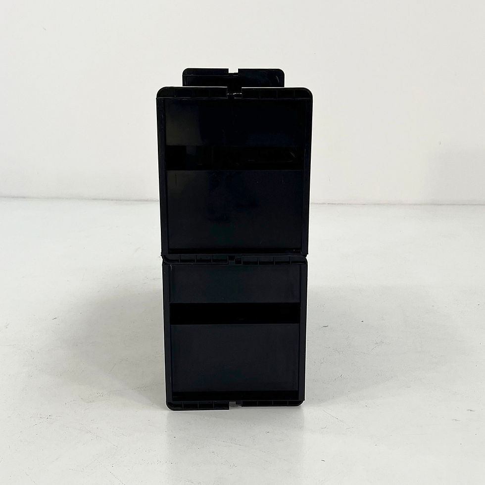 Thumbnail: Black Modular Jeep Bookcase by De Pas, D'Urbino and Lomazzi for BBB, 1970s