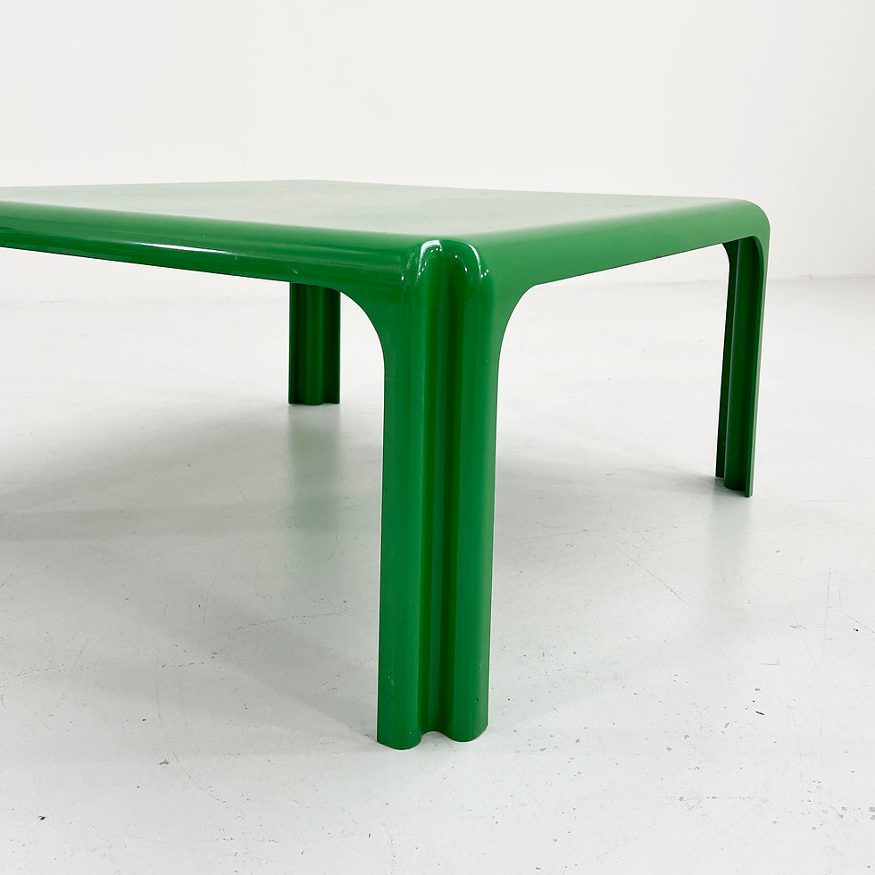 Thumbnail: Green Arcadia 80 Coffee Table by Vico Magistretti for Artemide, 1970s - SOLD