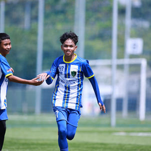 Haikal after scoring