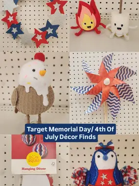 Target Memorial Day / 4th Of July Décor Finds