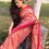 Thumbnail: Baby Pink Jaya Pure Kanjivaram Geomtrical Silk Saree