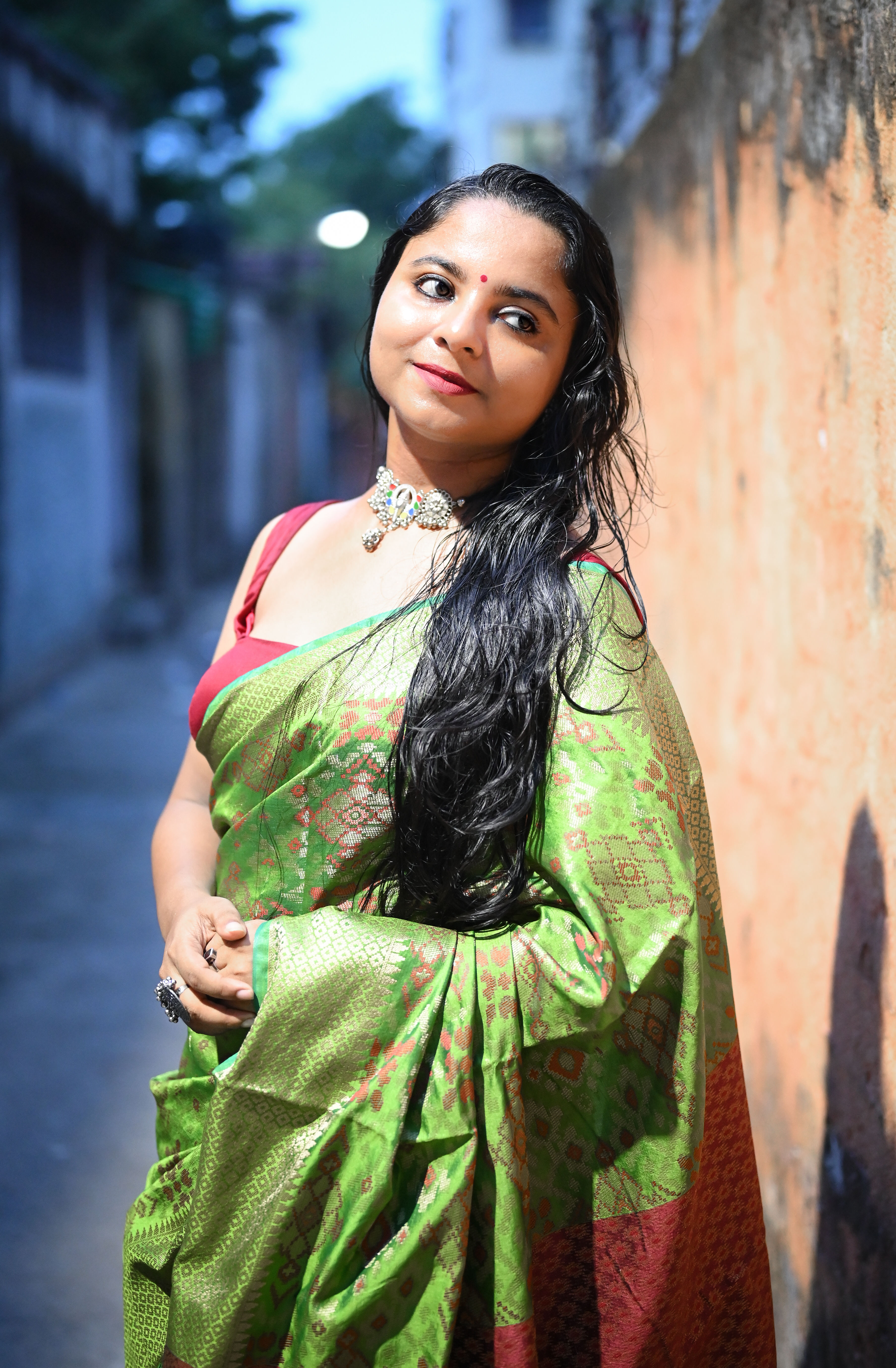 Dream Girl Banarasi Silk Patola Fancy Weaving