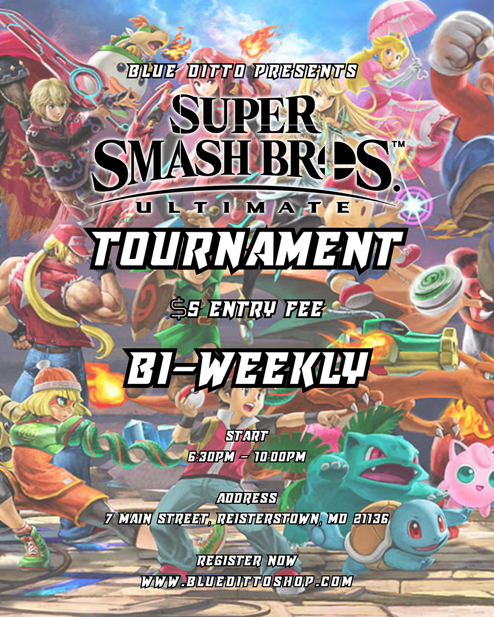 Super Smash Bros. Ultimate Tournament!