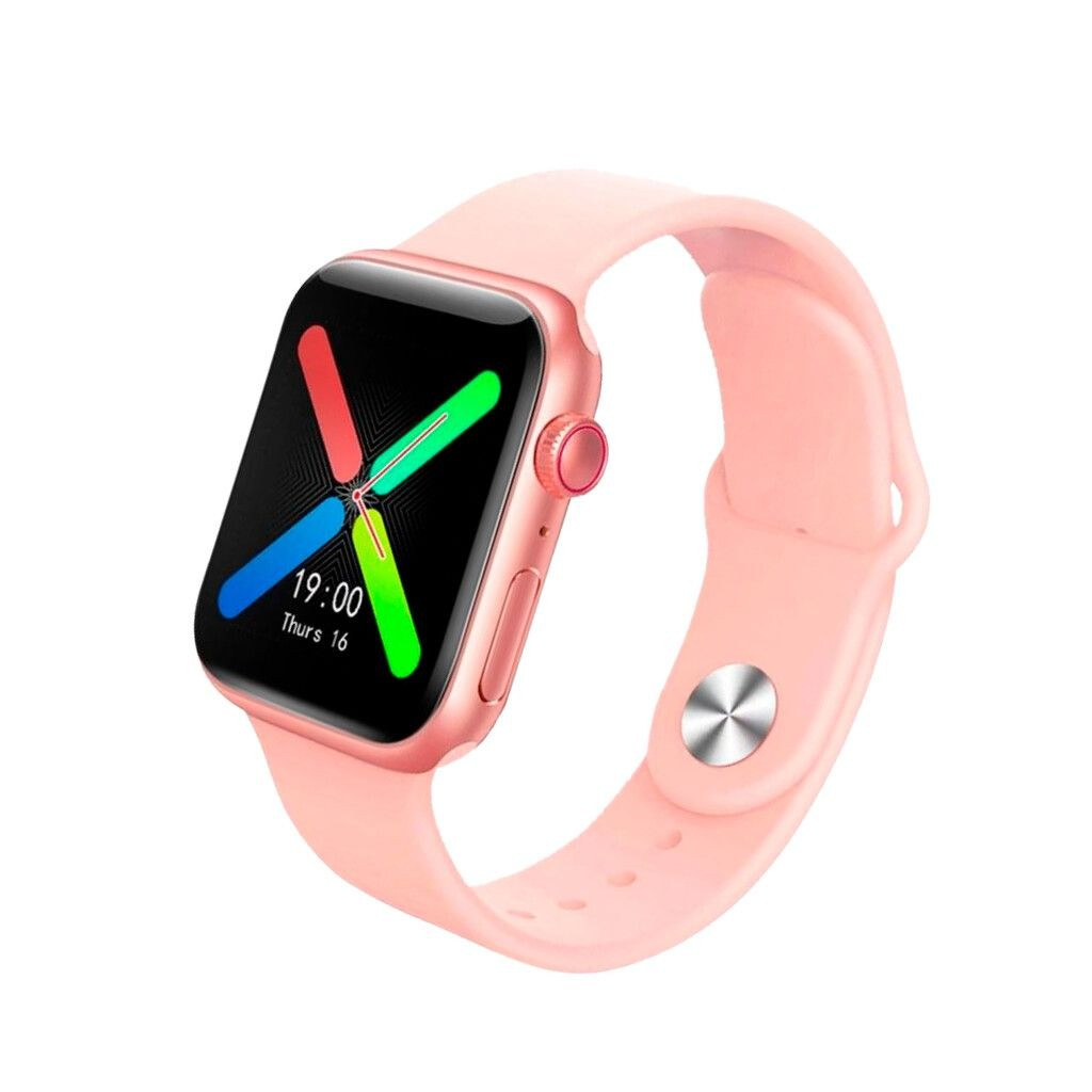 SMART WATCH MOD T500 – ROSA/BLANCO