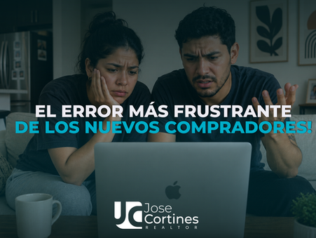 El error más frustrante de los nuevos compradores!