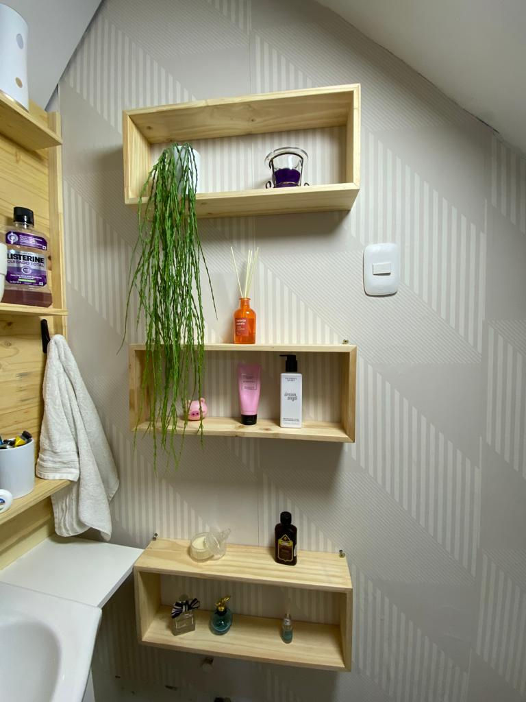 Miniatura: Repisa organizadora en cubo