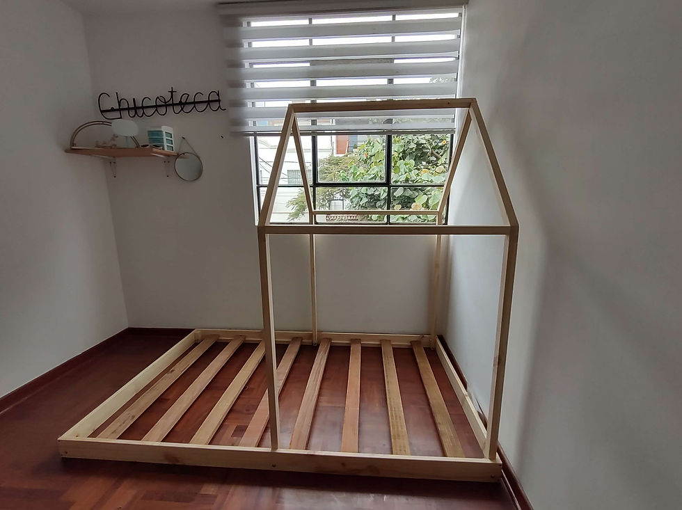 Miniatura: Cama Montessori Modelo Anastasia 